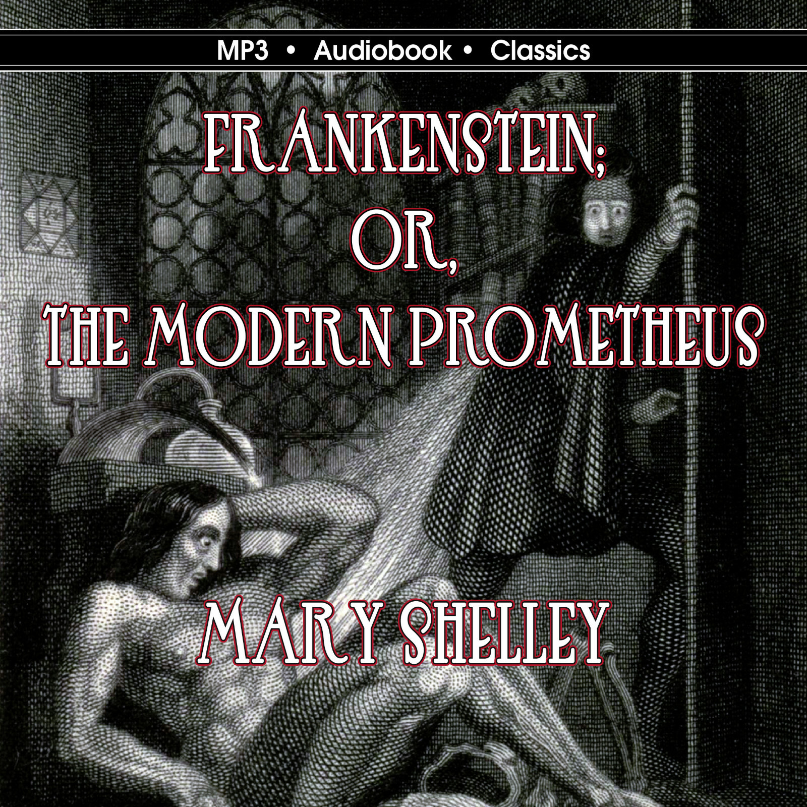 Frankenstein — Unabridged MP3 CD Audiobook in CD jacket