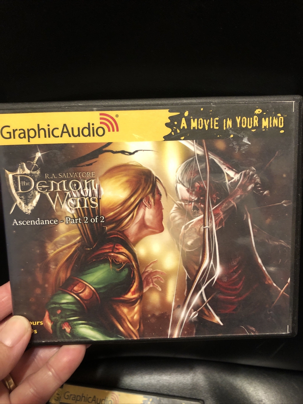 Graphic Audio Demon Wars Salvatore Awakens Ascendance Transcendence Immortals LO