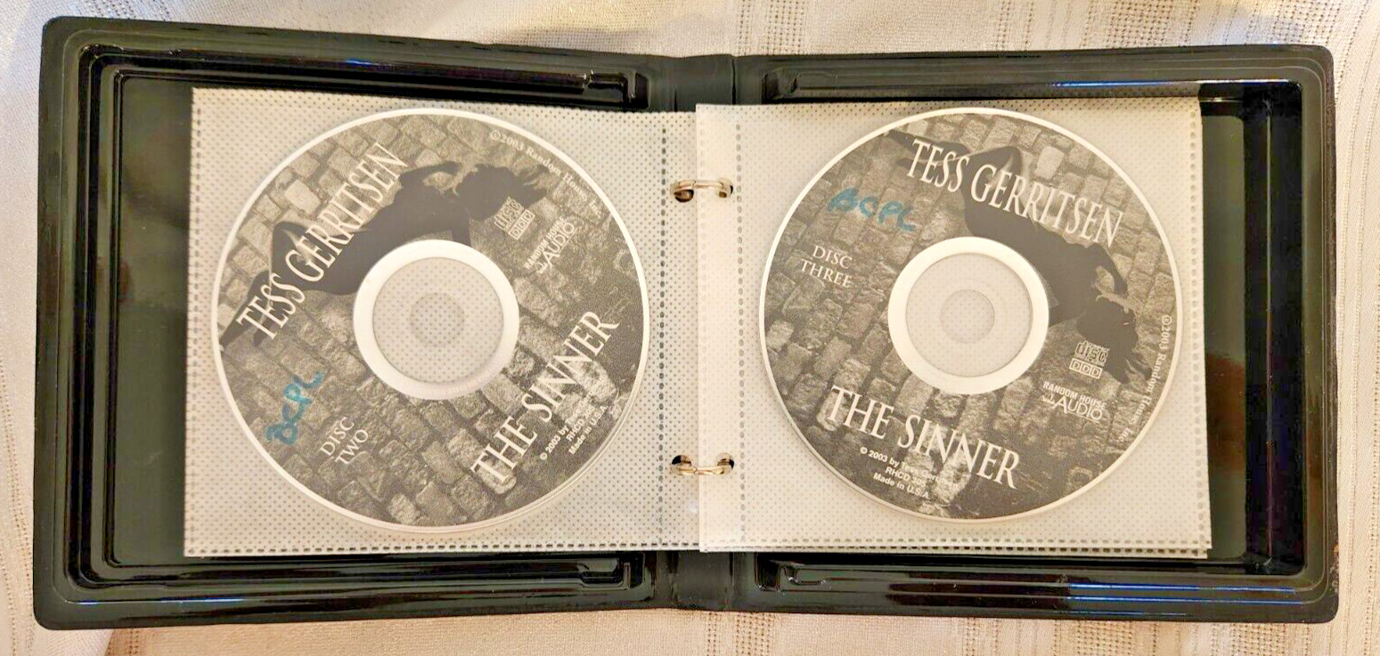 THE SINNER Audiobook 5 CDs Used VG by Tess Gerritsen Read by Dennis Boutsikaris