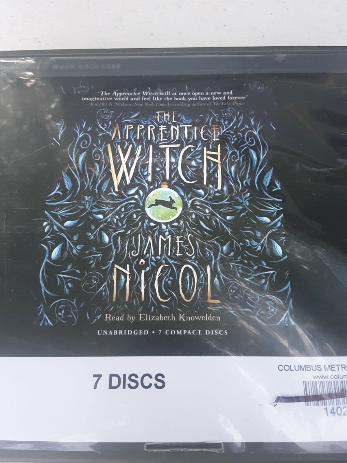 Shelf175B Audiobook~ THE APPRENTICE WITCH, JAMES NICOL