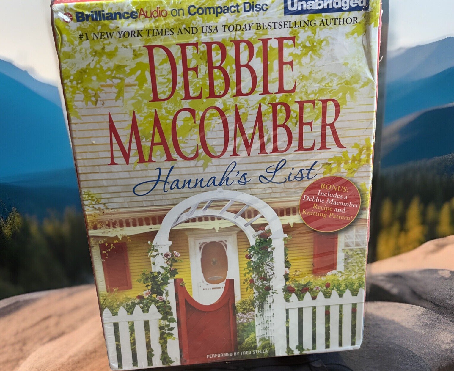 Blossom Street 9 Compact Disc Audio Hannah’s List by Debbie Macomber Unabridged