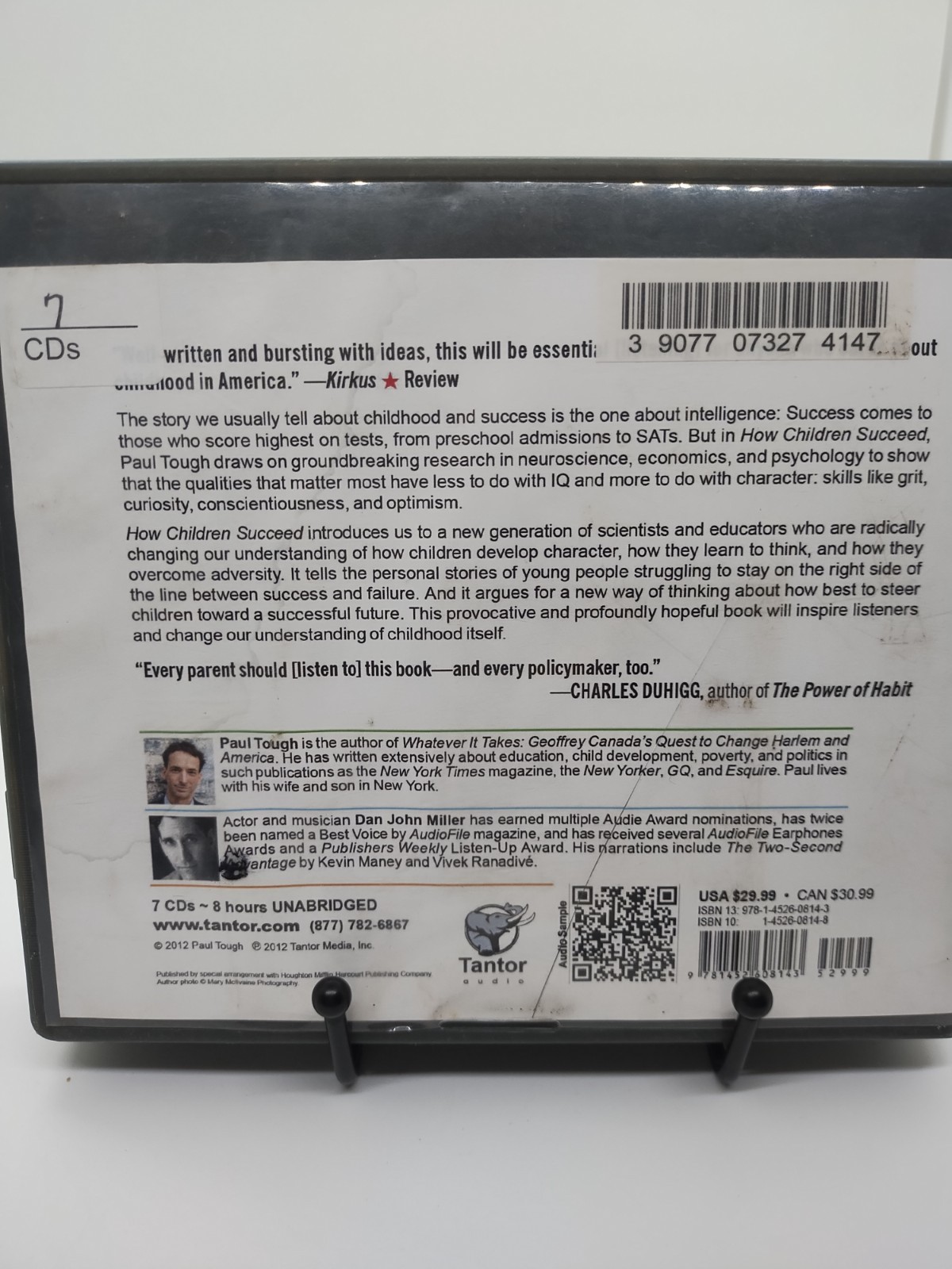 How Children Succeed Audiobook by Paul Tough — 7 Audio CDs