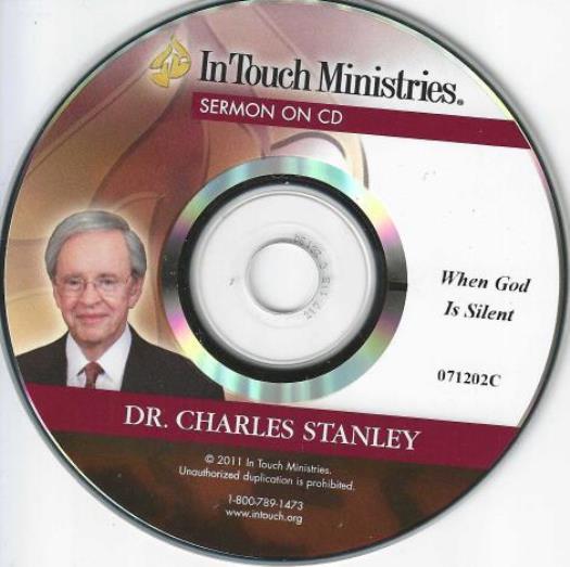 Dr. Charles Stanley: When God Is Silent AUDIO BOOK CD respond feelings deaf ears