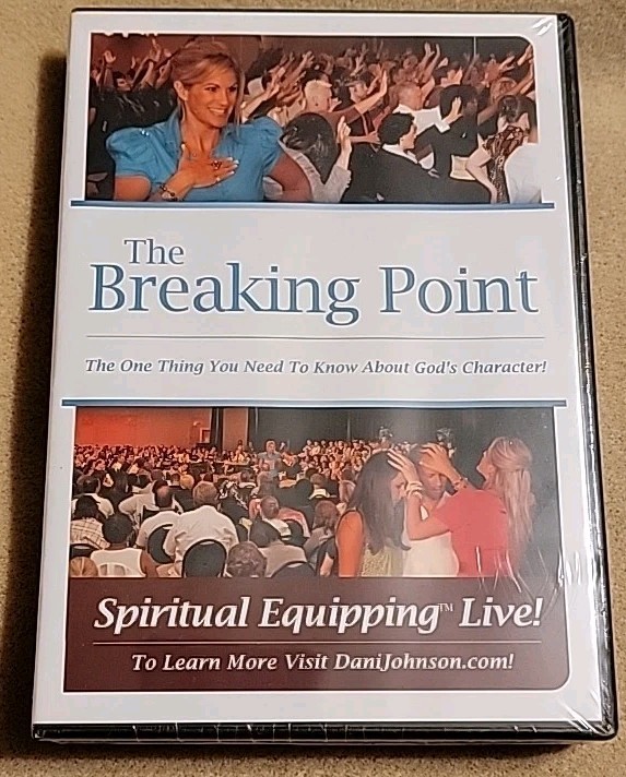 NEW The Breaking Point: Spiritual Equipping Live w/Dani Johnson (CD Audiobook)