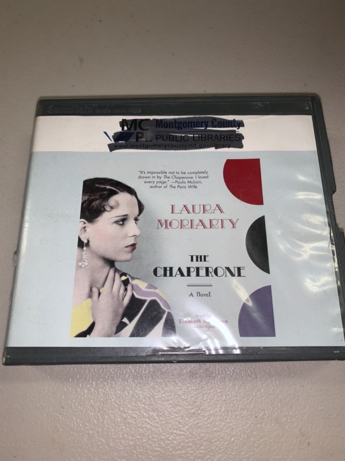 Shelf190 Audiobook~ The chaperone Laura moriarty unabridged