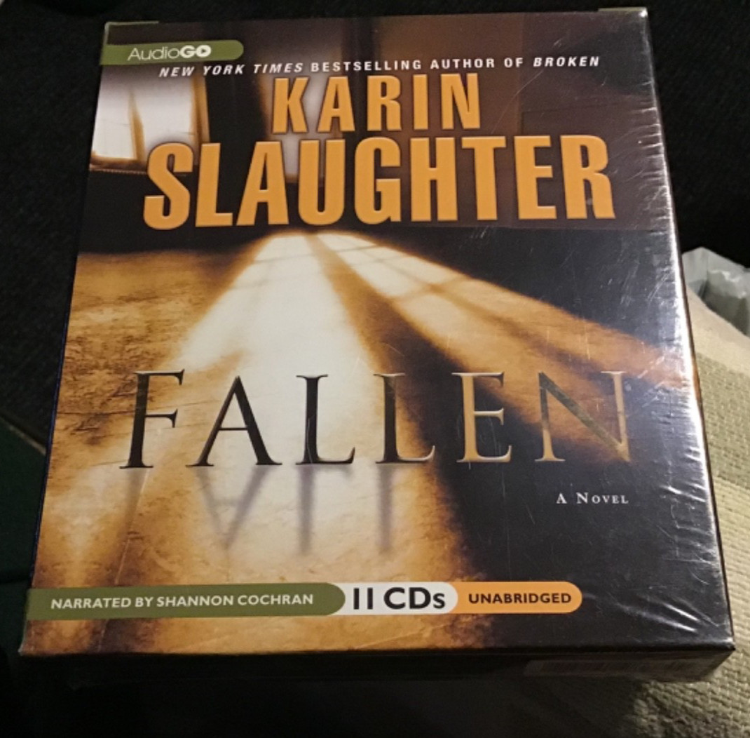 Original Sealed Box Lot~Karin Slaughter Novel Fallen audiogo 11 cd audio discs