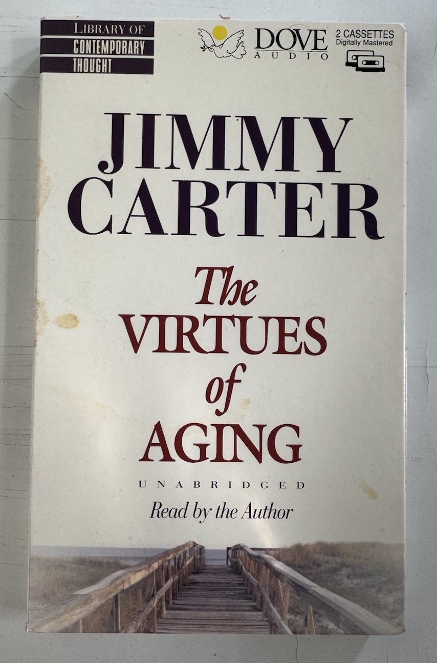 Jimmy Carter The Virtues Of Aging Two Audio Cassettes Pre-owned Free Ship USA