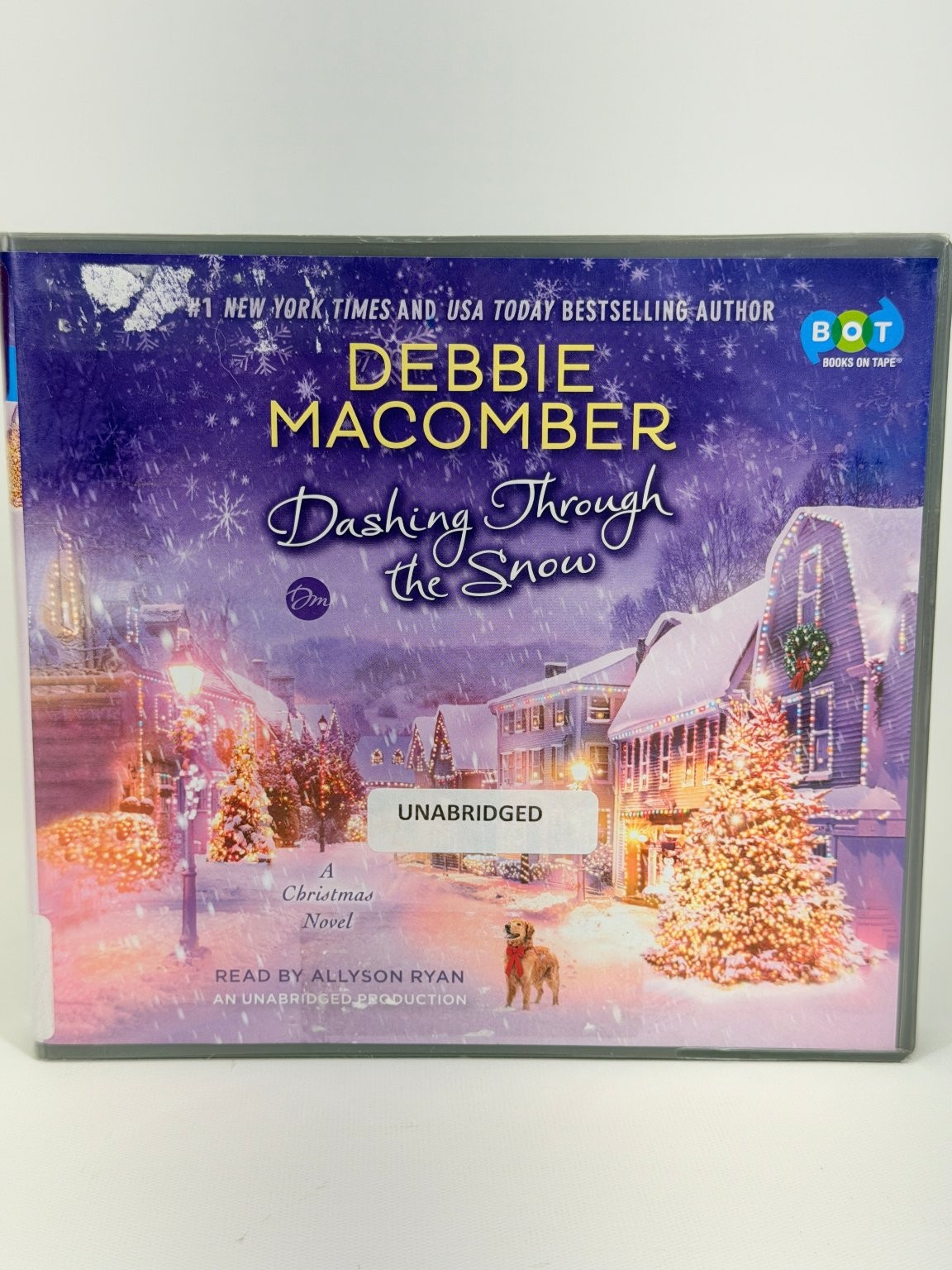 Dashing Through the Snow by Debbie Macomber Audiobook CDs Unabridged 4 Discs