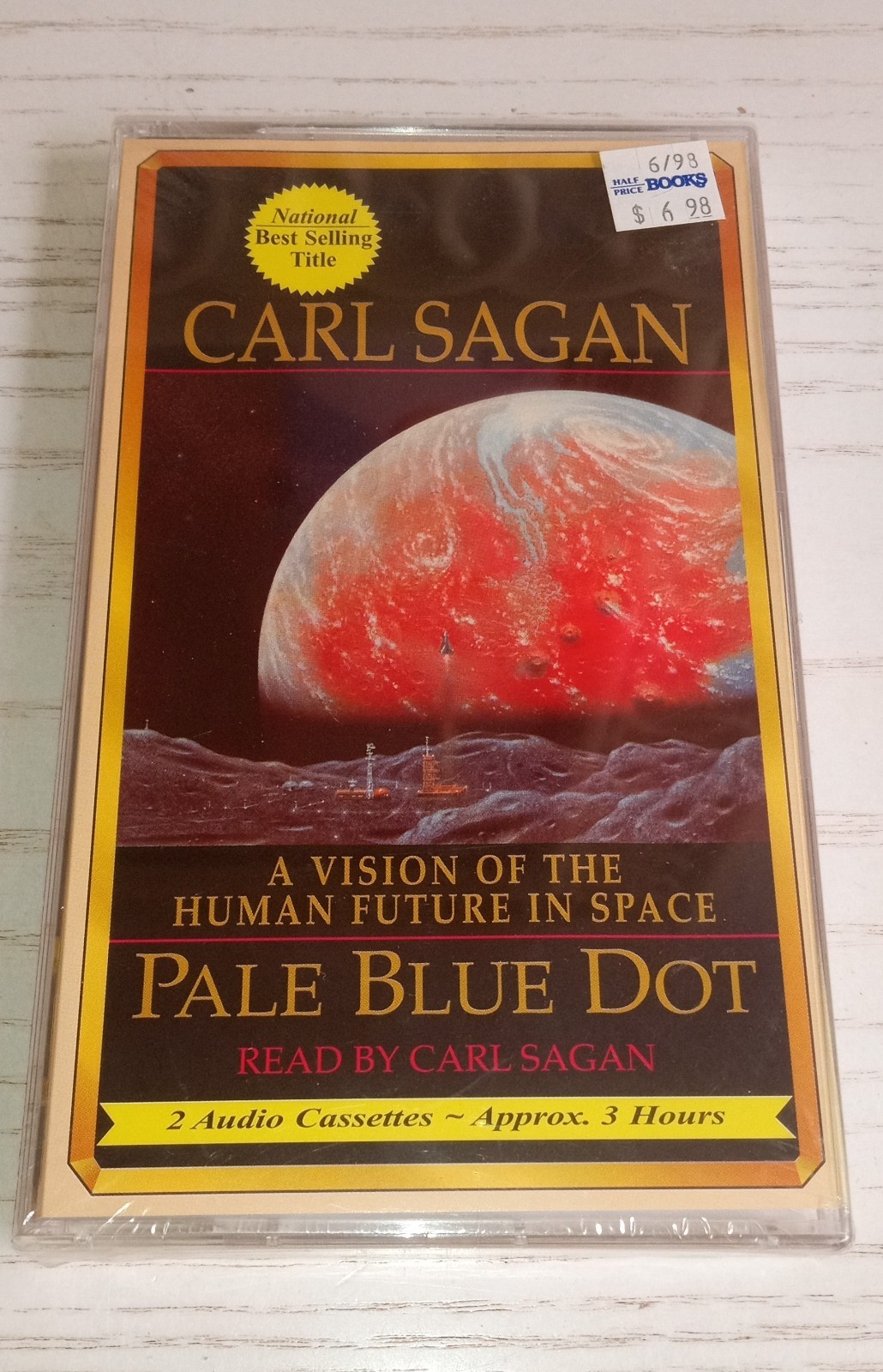 Pale Blue Dot — Carl Sagan — *RARE AUDIO CASSETTES* SEALED