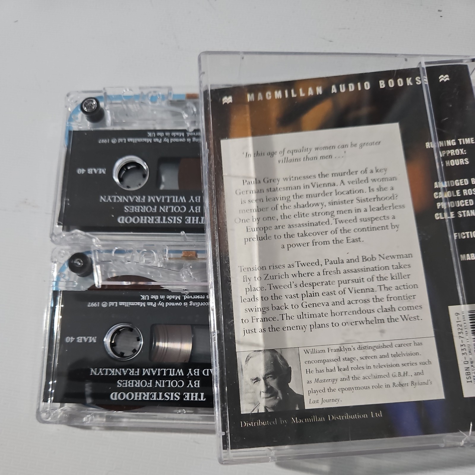 Colin Forbes — The Sisterhood Cassettes / Tapes