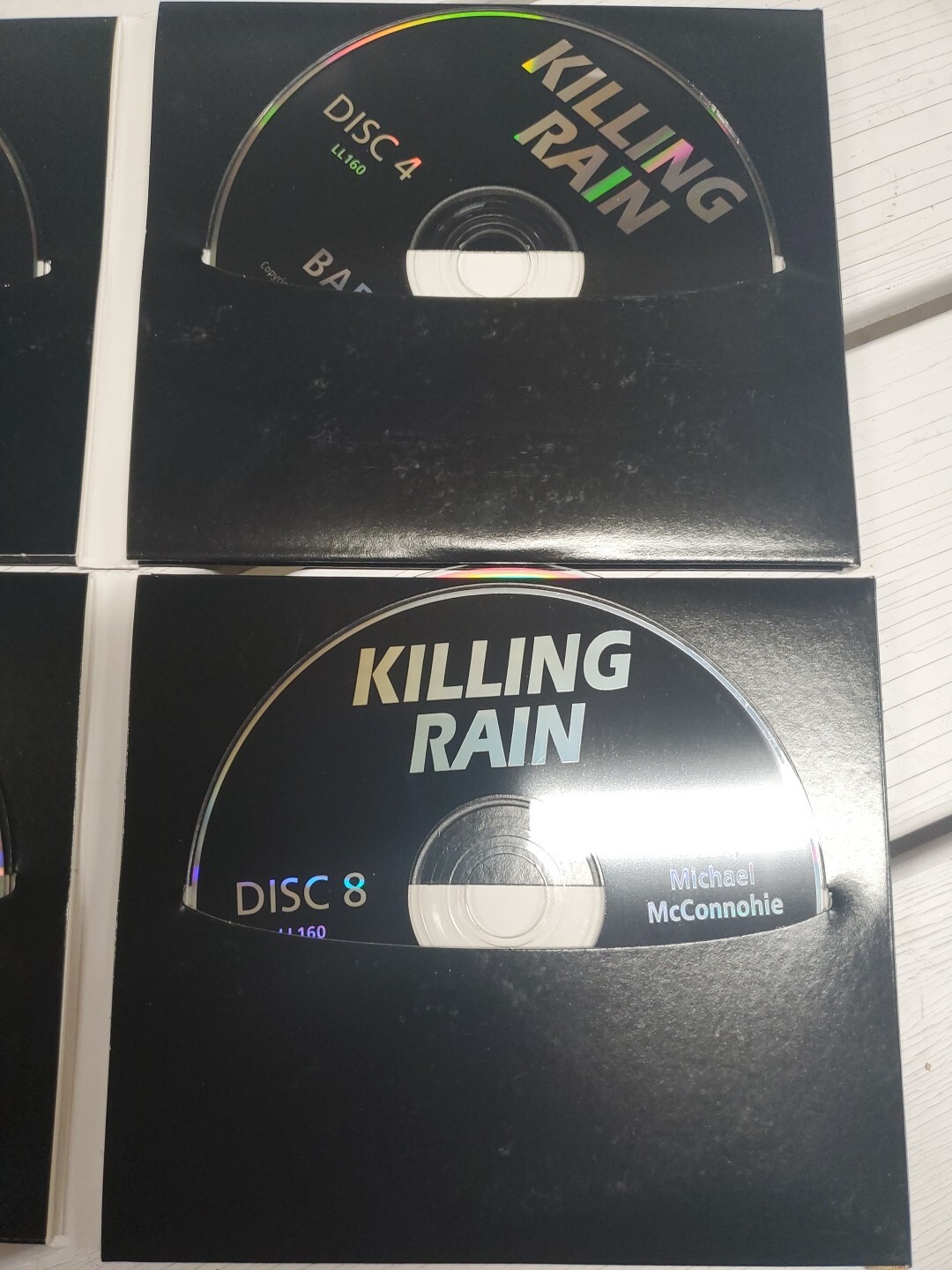 Killing Rain Barry Eisler 2005 8 CD Audio Book Unabridged USED M McConnohie