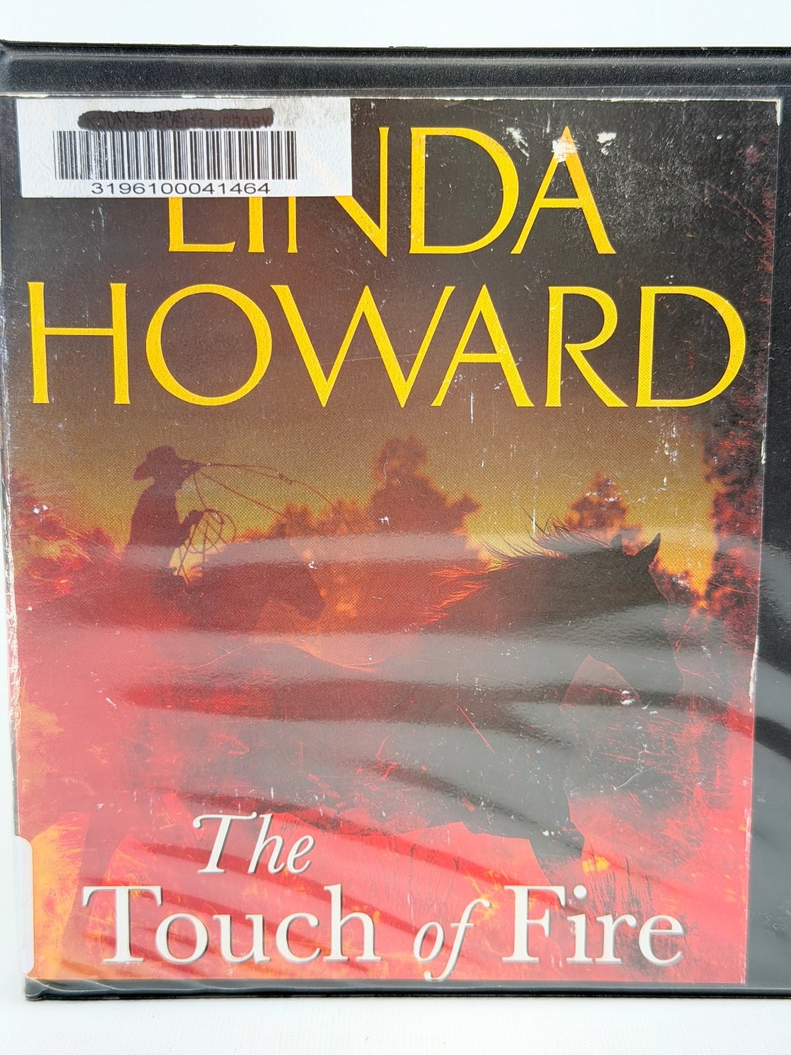 The Touch of Fire by Linda Howard Audiobook CDs Unabridged 9 Discs