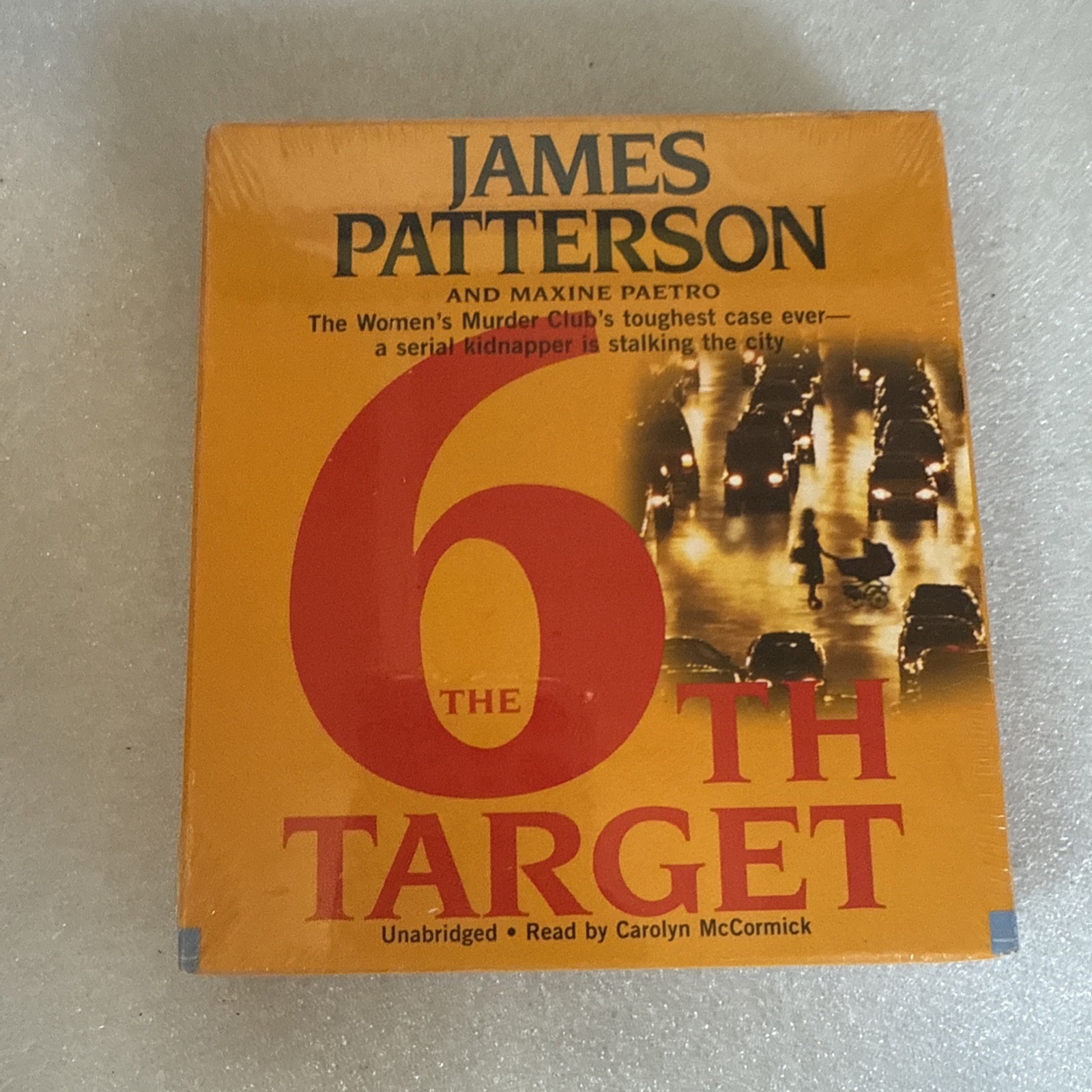 James Patterson ‘6th THE TARGET’ Unabridged Audio CD | BRAND NEW & SEALED