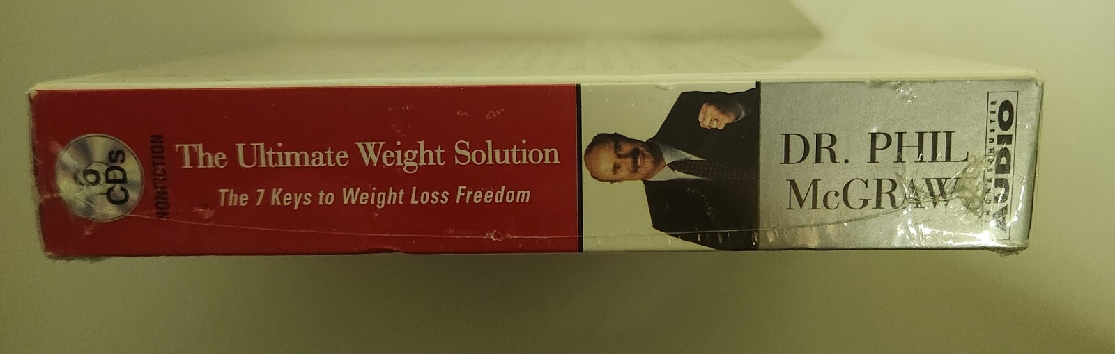 2003 Dr. Phil McGraw The Ultimate Weight Solution 6 CD Audio Book and Food Guide