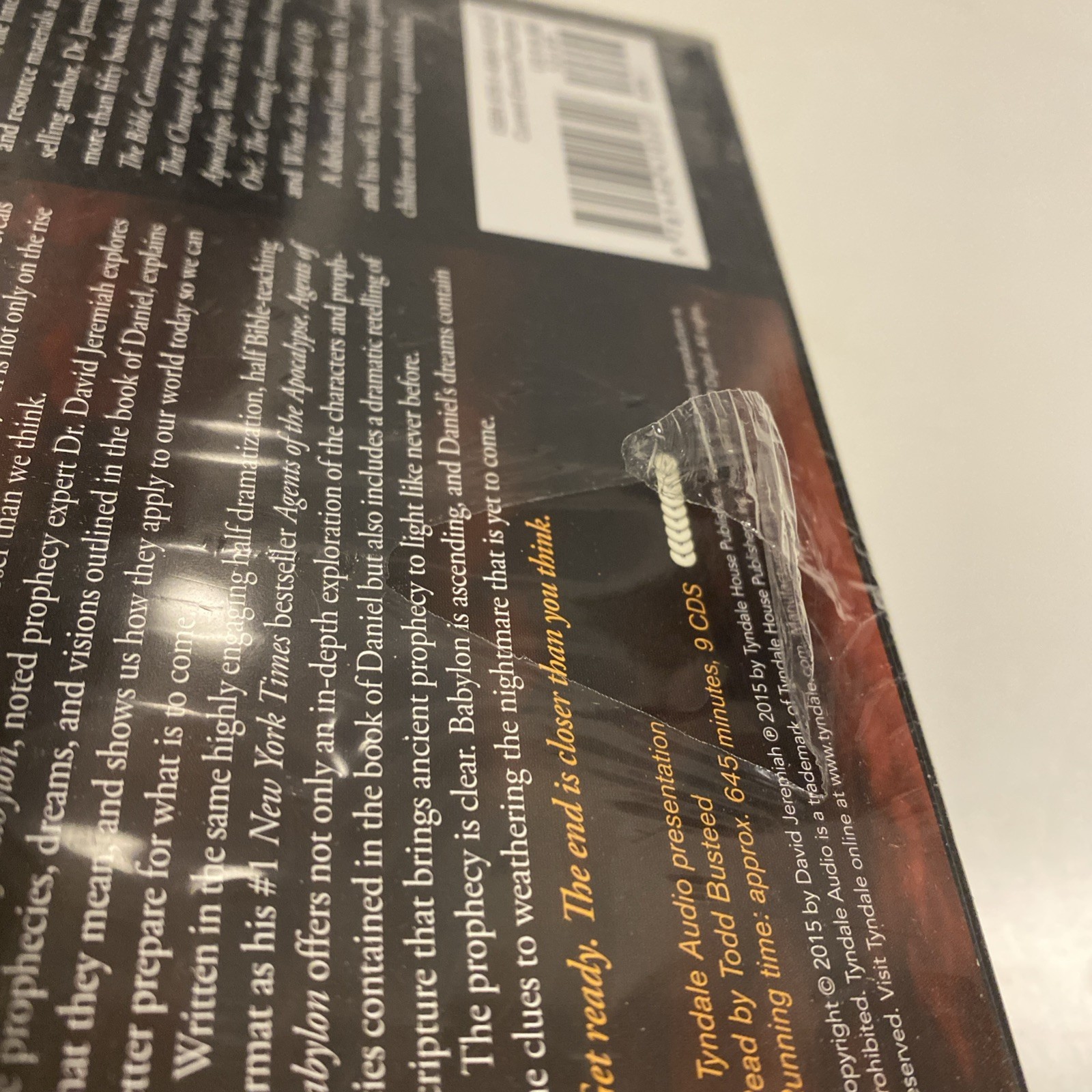 Agents of Babylon by Dr David Jeremiah (CD, 2015) Audiobook — New Sealed
