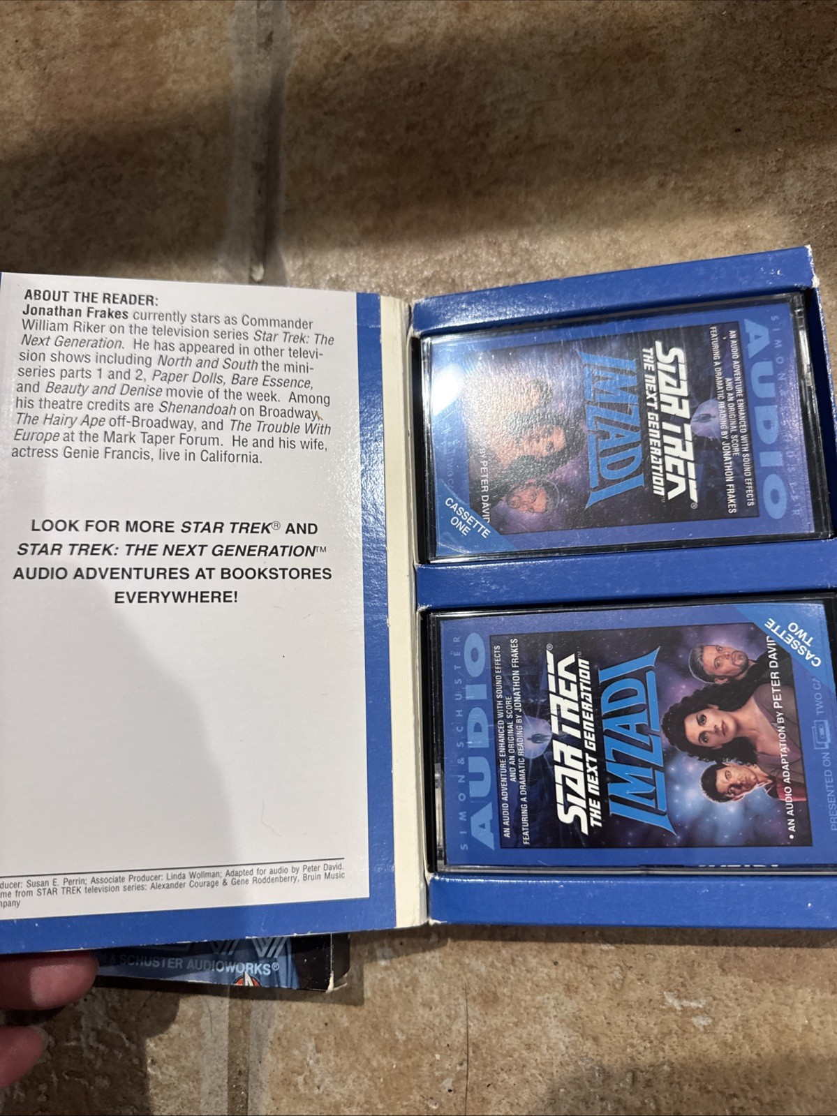 Star Trek Ser. Final Frontier Dark Mirror, Vulcans Forge ￼ Sparks World, Imzaki