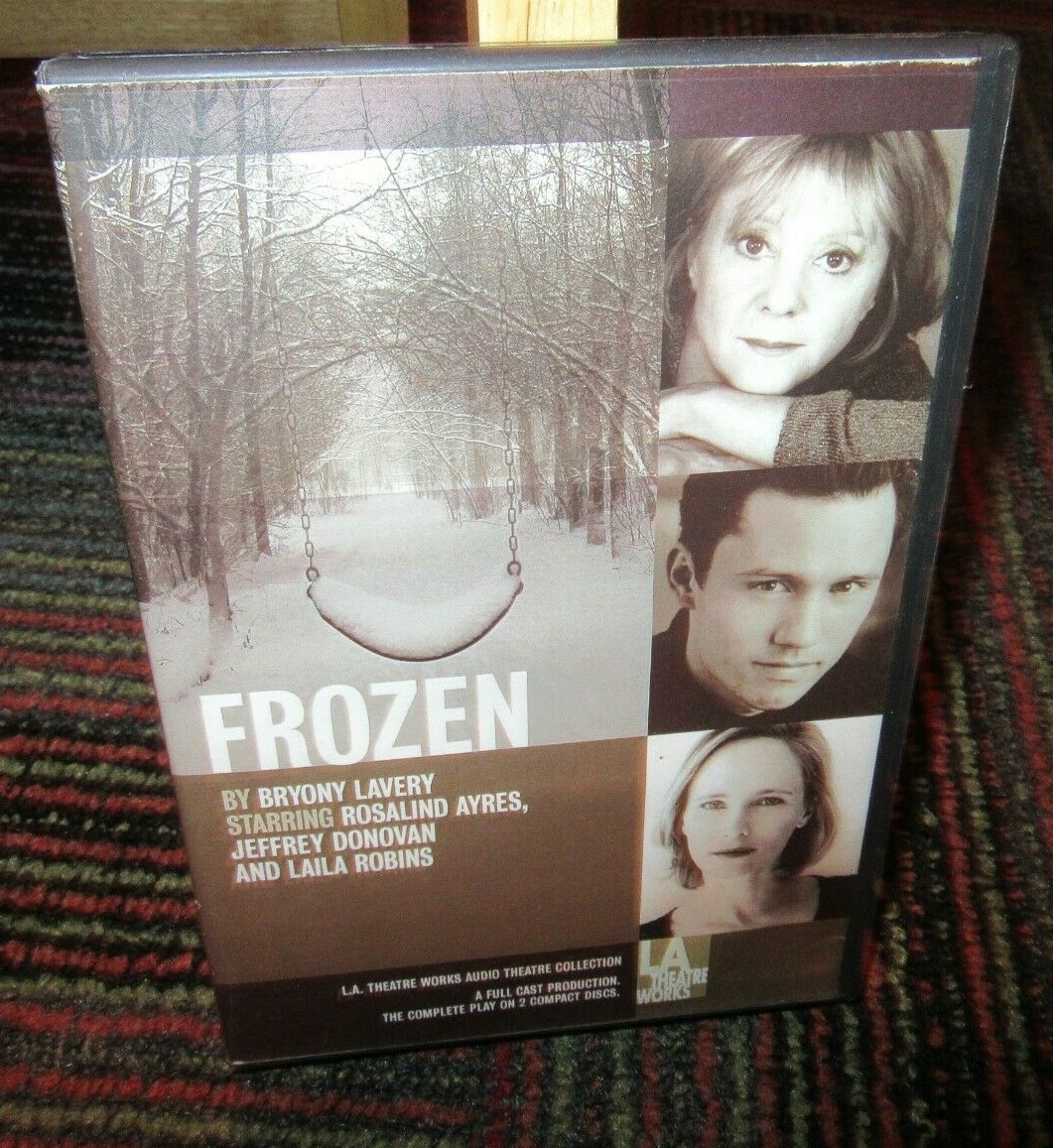 FROZEN — L.A. THEATRE WORKS COLLECTION 2-DISC AUDIO CD SET, ROSALIND AYRES, GUC