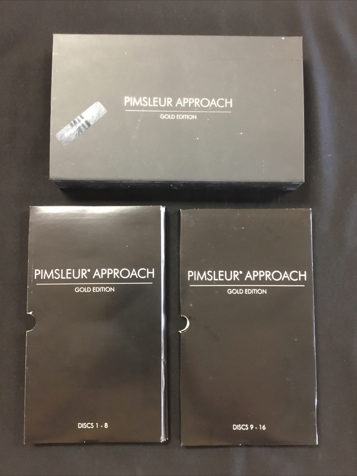 Pimsleur Approach Gold Edition Italian I 16 Disc Box Set RARE FREE SHIPPING