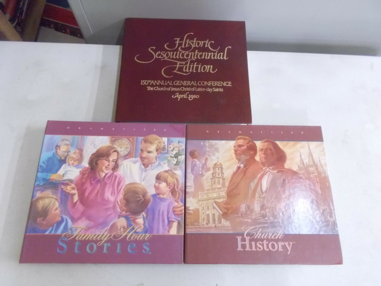 3 CASSETTE SETS DRAMATIZED FAMILY HOUR STORIES CHURCH HISTORY LDS CONFERENCE