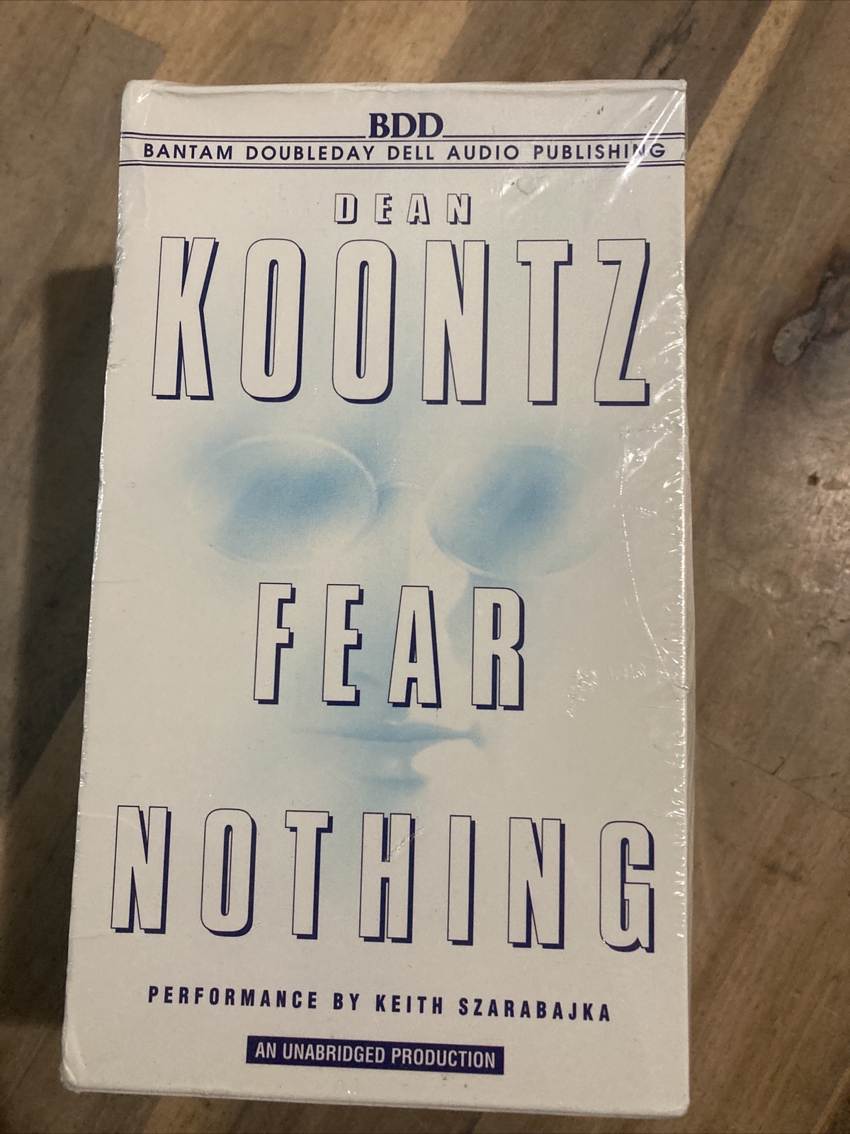 Vtg NOS Fear Nothing by Dean koontz — 10 Audio Cassettes — Brand-New/Sealed