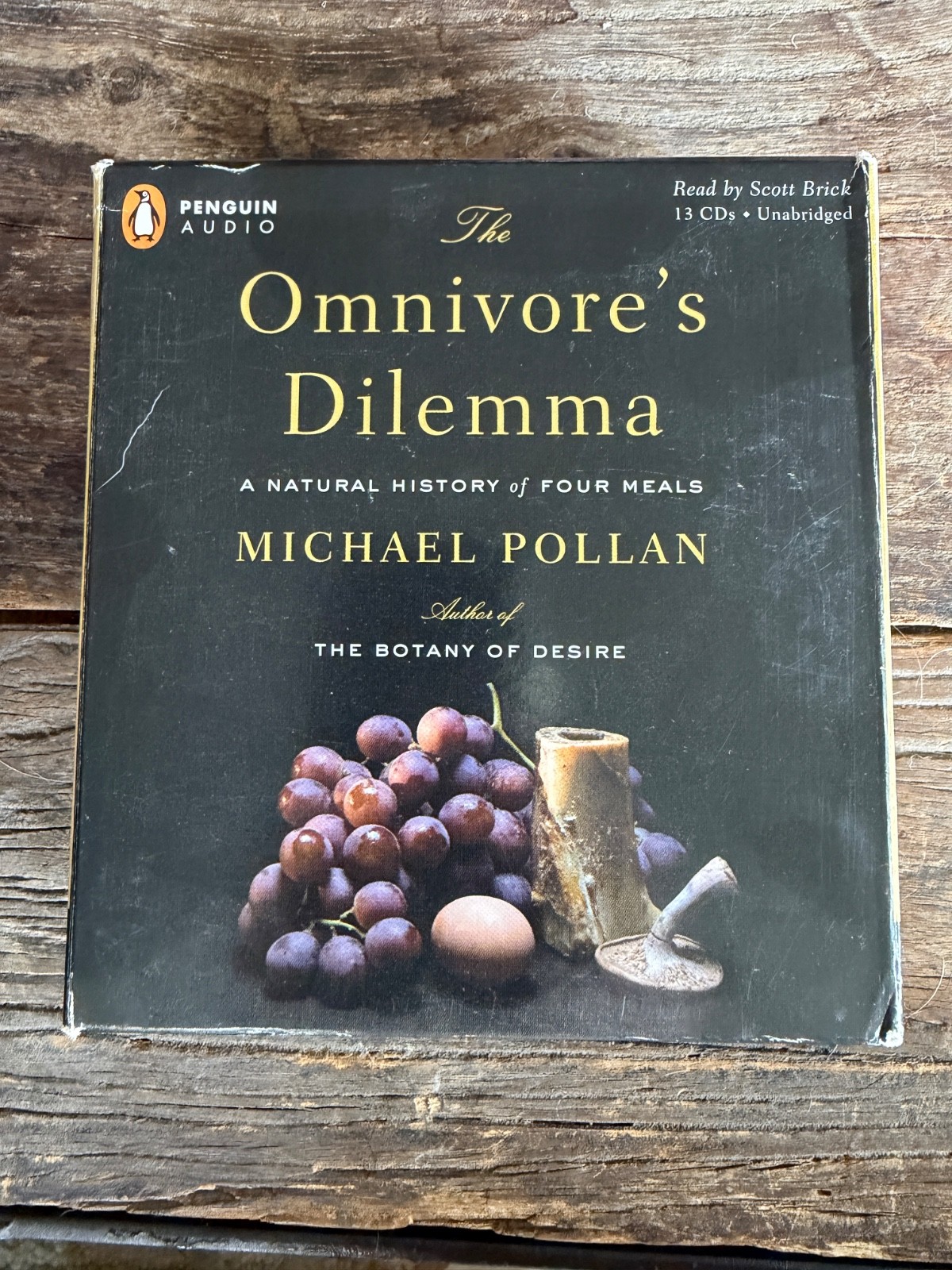 Omnivore’s Dilemma: A Natural History of Food — Audio CD set , by Michael Pollan