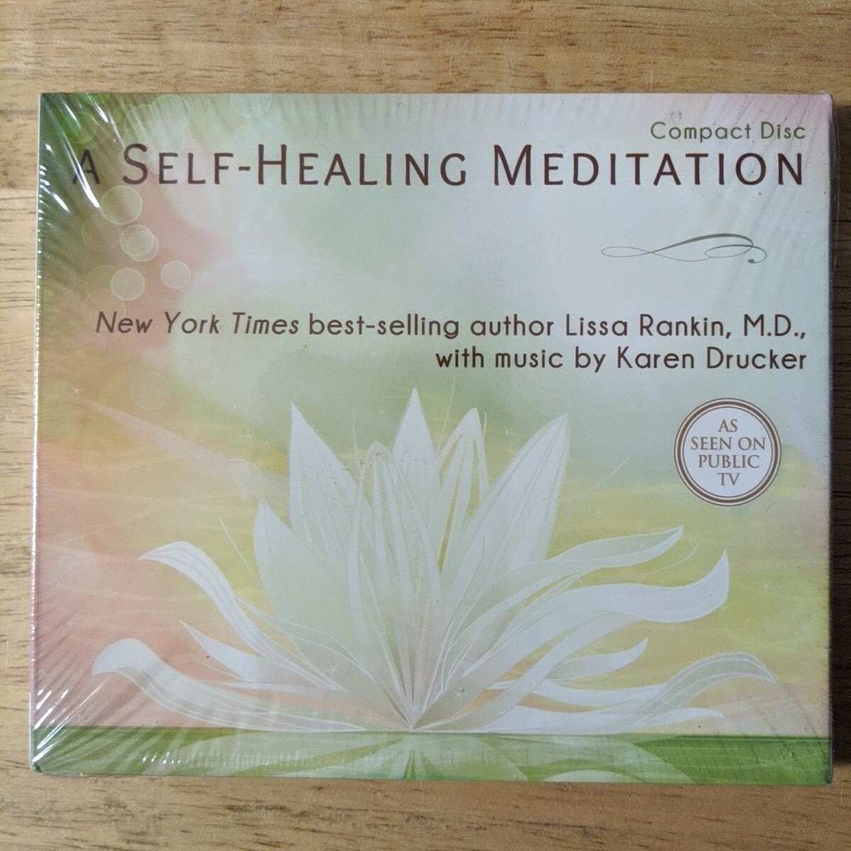 A Self Healing Meditation Compact Disc by Lissa Rankin, M.D. Factory Sealed