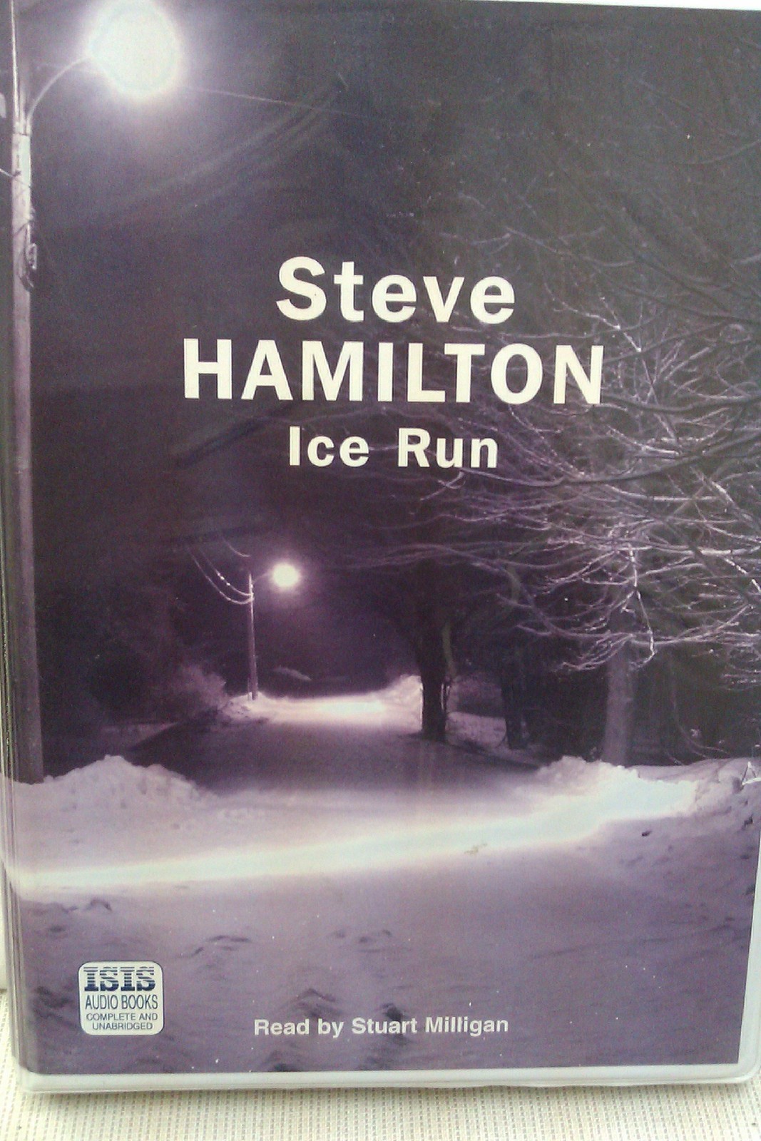 Ice Run by Steve Hamilton: Unabridged Cassette Audiobook (GG3)