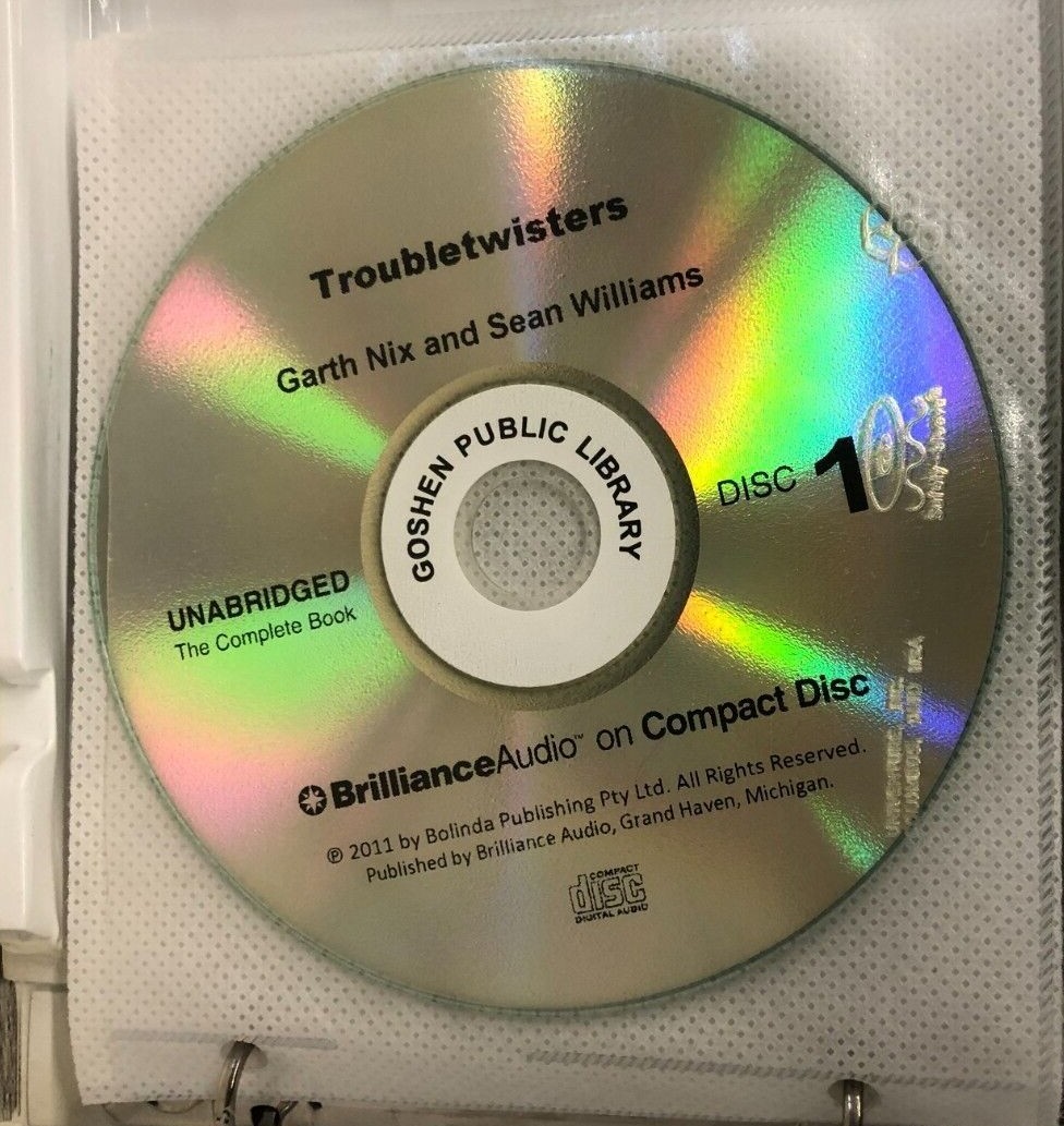 TroubleTwisters by Garth Nix and Sean Williams- Unabridged CD Audiobook