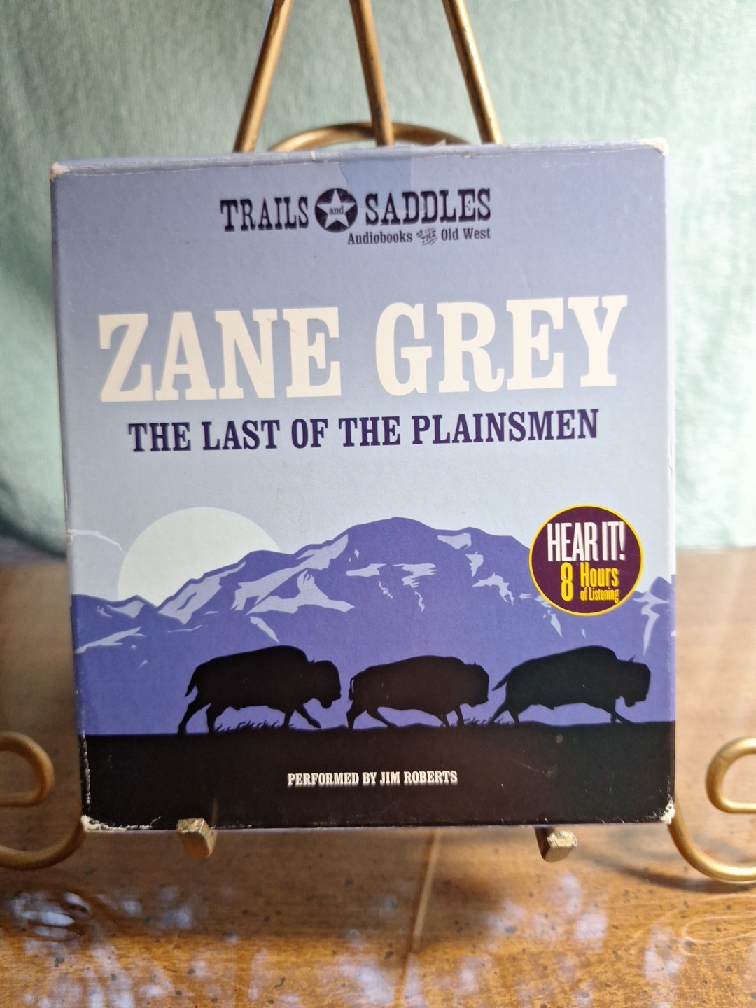 Last of the Plainsmen by Zane Grey (2014, Compact Disc)