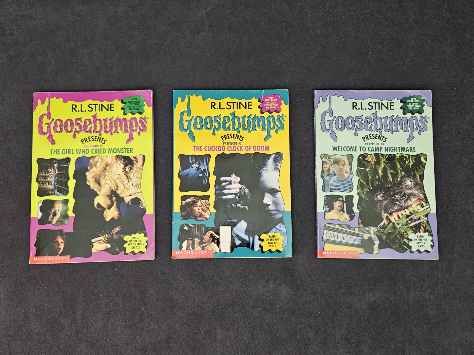 Goosebumps RL Stine Presents TV Episode 1 2 3 Camp Nightmare Cuckoo 1996