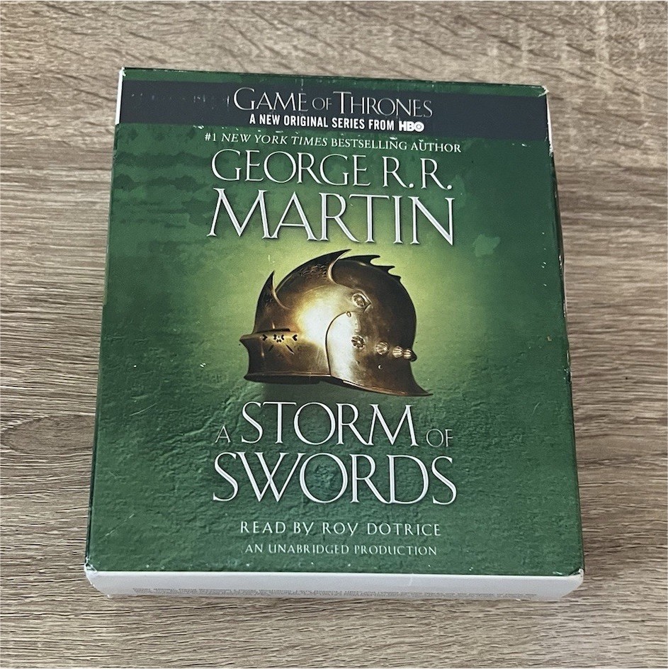 Random House Audio A Storm of Swords Audiobook CD George R.R. Martin Roy Dotrice