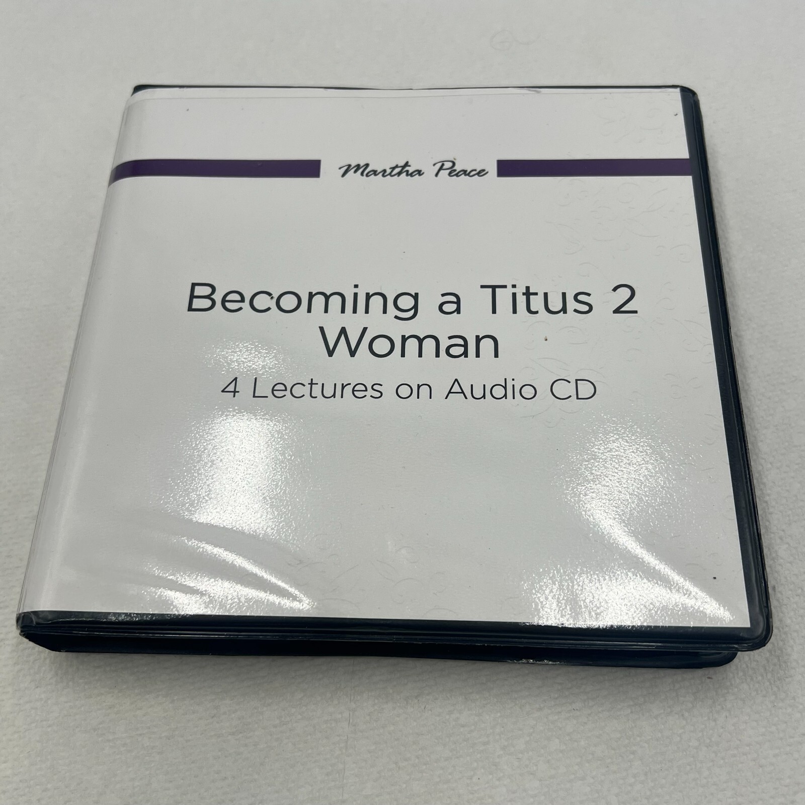 Martha Peace Becoming Titus 2 Woman Christian Audio CDs Mature Women Mentor
