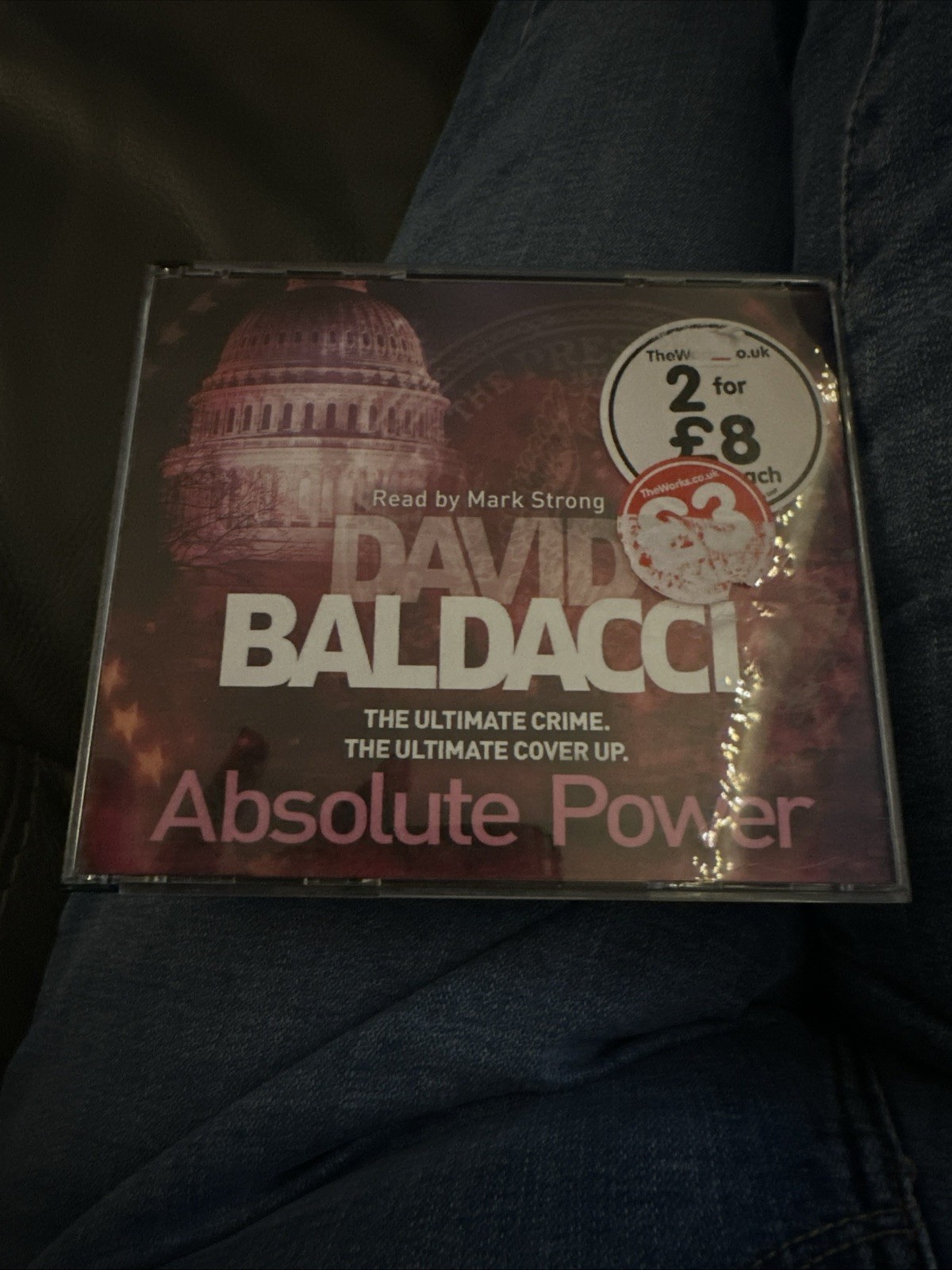 DAVID BALDACCI LABSOLUTE POWER AUDIO BOOK 4 CDs In MINT Cond Loads Pics Of CDs