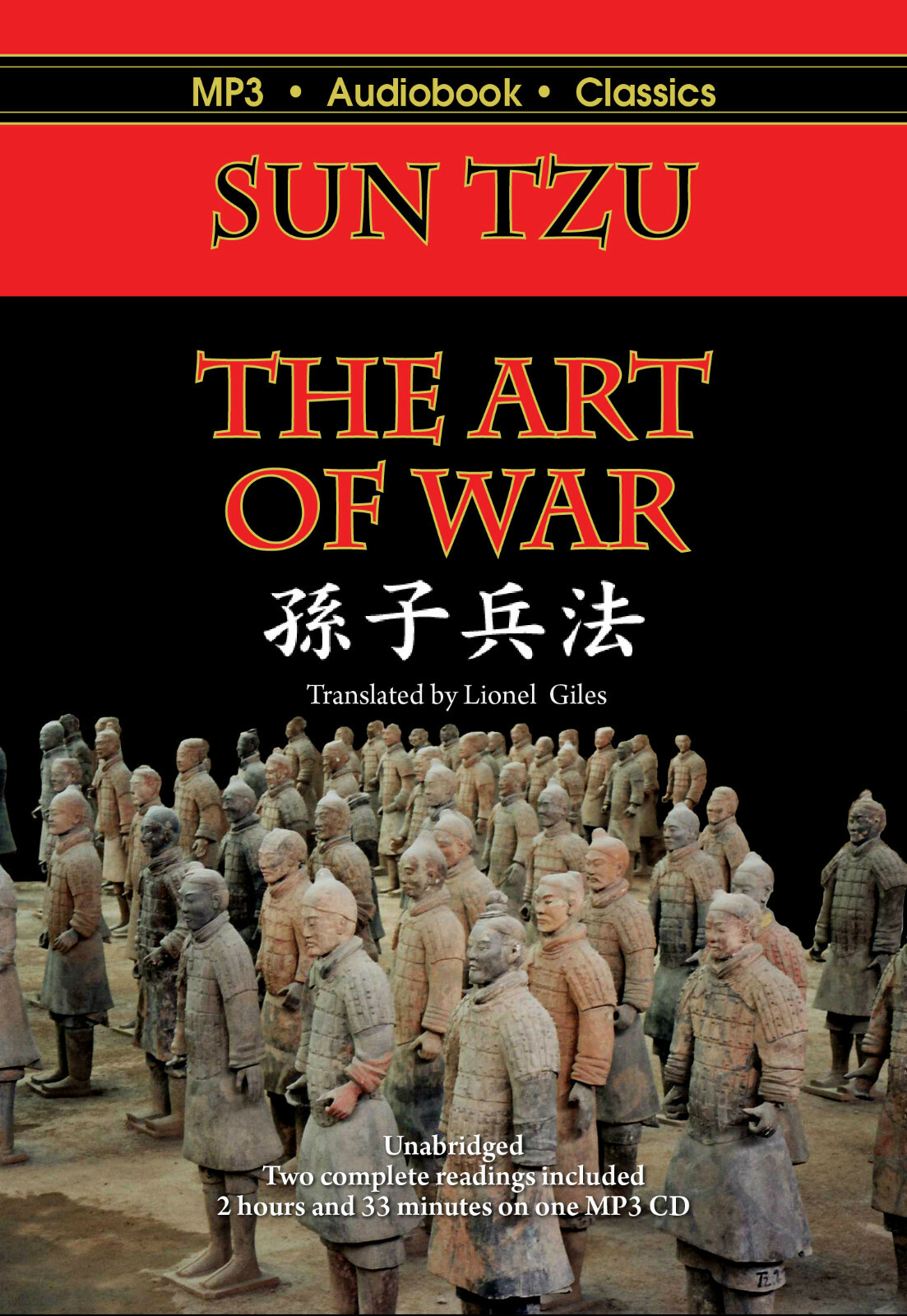 The Art of War — Unabridged MP3 CD Audiobook in DVD case