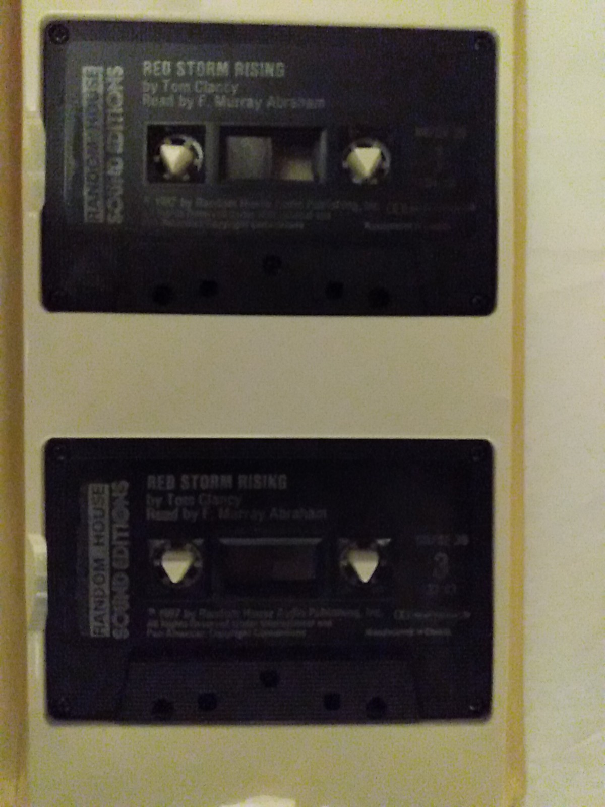 7 Audiobooks Cassettes Higgins Devil Parker Potshot Dr. No Clancy Barclay Haig