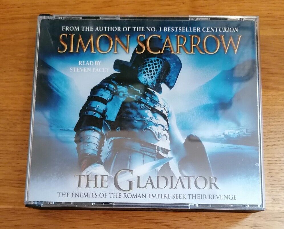 AUDIO BOOK — Simon Scarrow The Gladiator (Roman Legion #9) By Steven Pacey CD