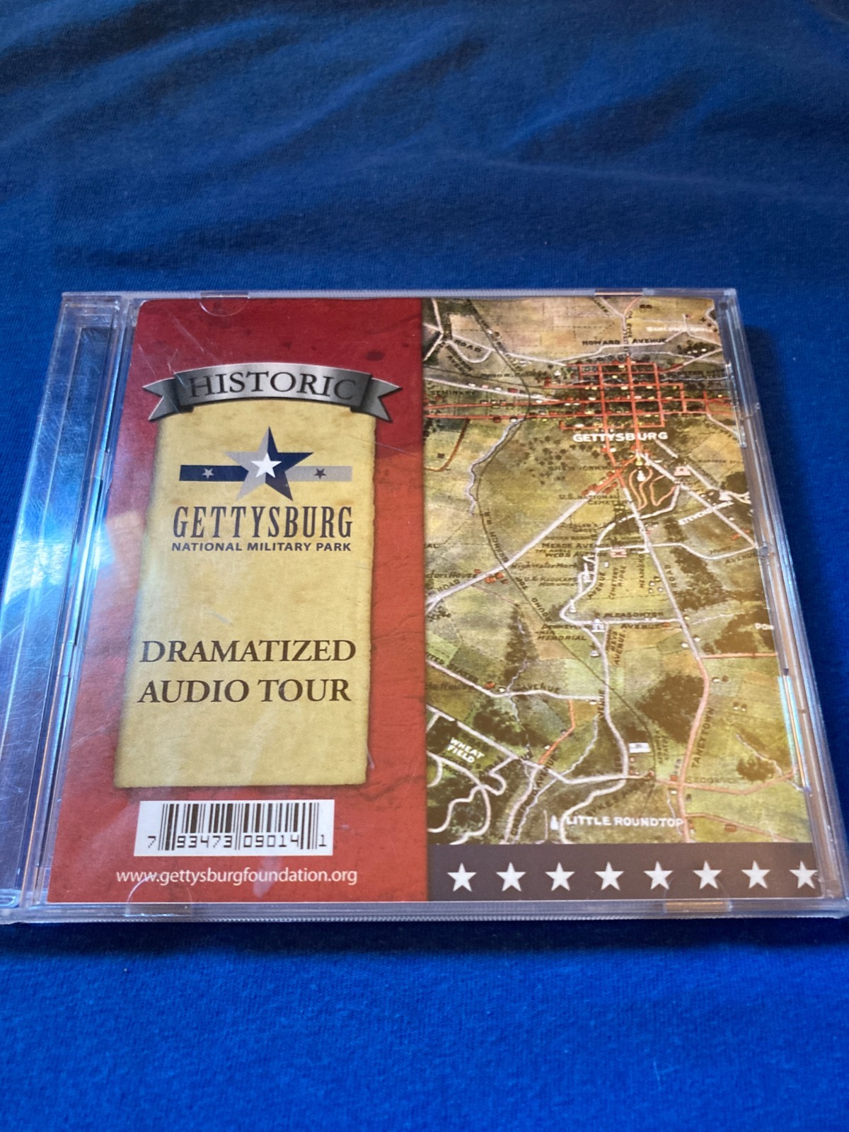 Historic Gettysburg National Military Park Dramatized Audio Tour (1983, CD)