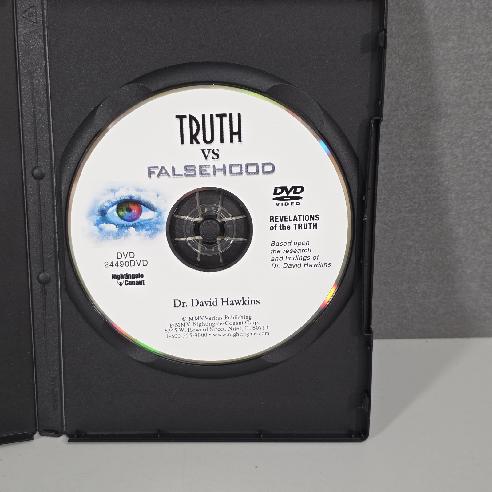TRUTH VS. FALSEHOOD The Art of Spiritual Discernment 6 AUDIO CDS+ DVD/BONUS GOOD