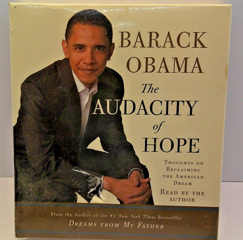 Barack Obama The Audacity of Hope Audiobook 5 CDs Factory Sealed 2006