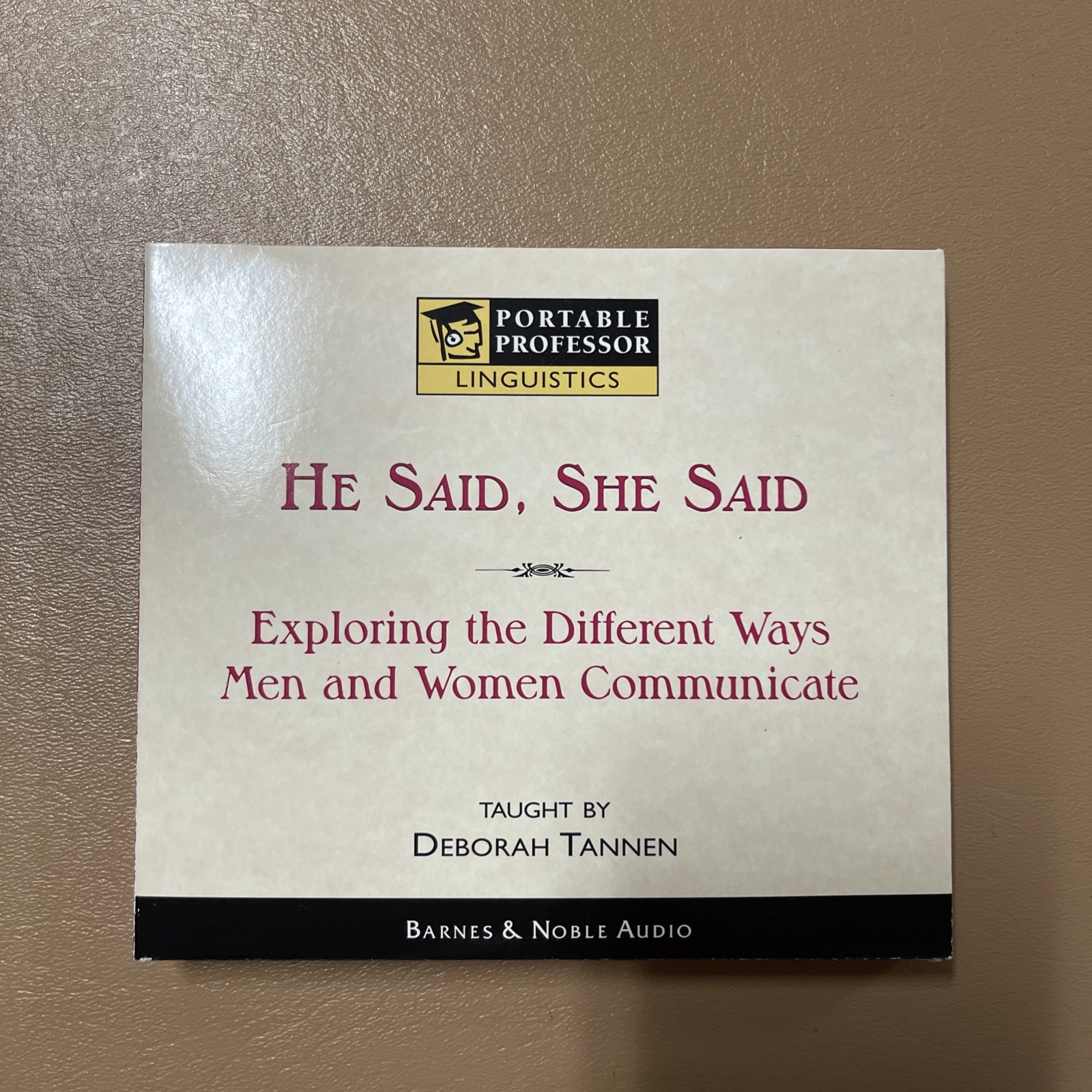 He Said,She Said:Exploring the Different Ways Men and Women — Audio CD No Book