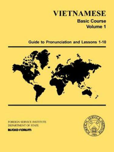 Vietnamese Basic Course Volume 1 by Jorden, Eleanor H., Like New Used, Free s…