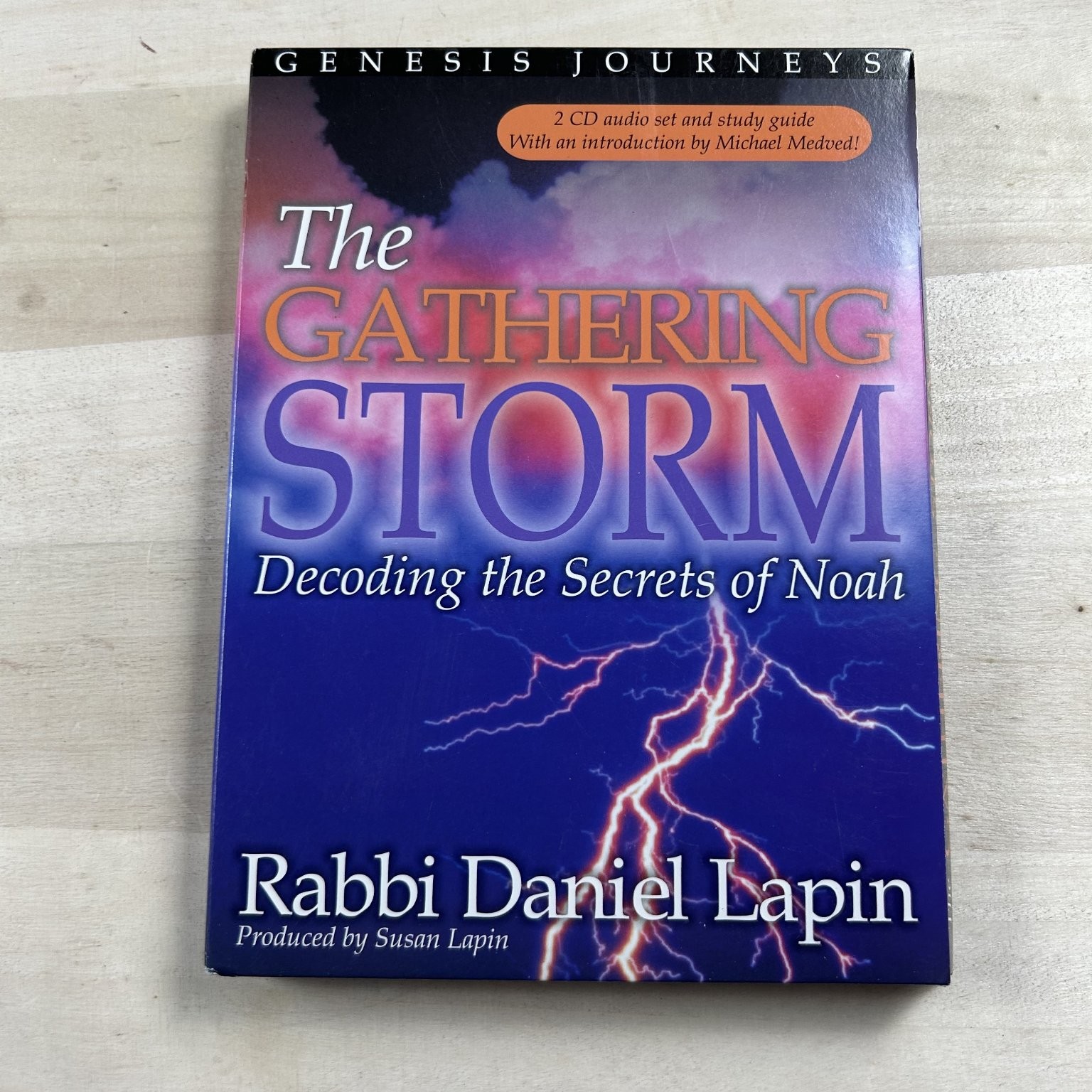 The Gathering Storm by Rabbi Daniel Lapin Audiobook CDs 2 Discs