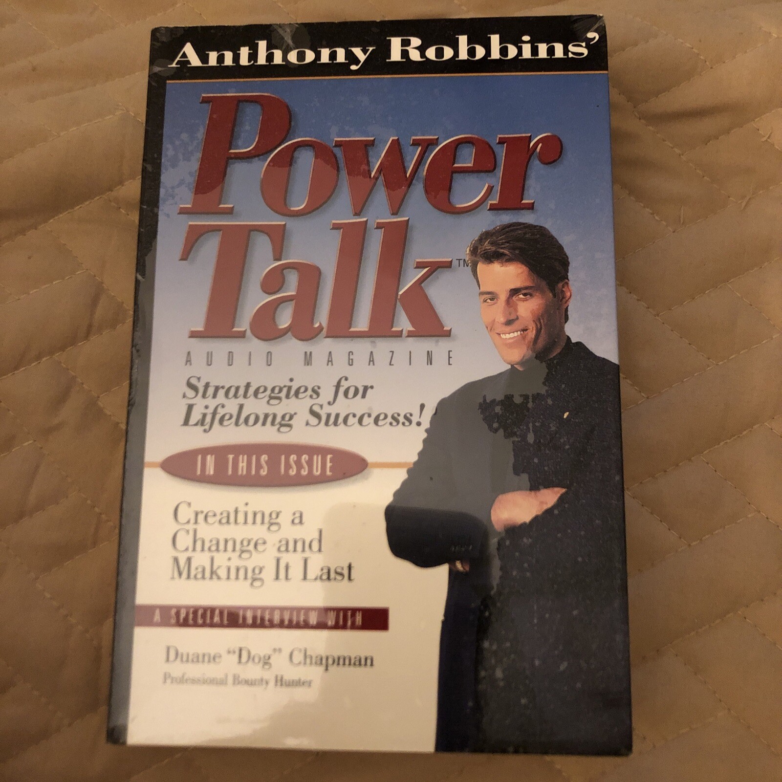 Anthony Robbins Power Talk Audio Magazine Cassette Creating A Change & Making It