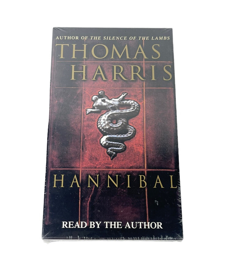 Hannibal by Thomas Harris Audio Book 4 Cassettes 6 Hours NEW Factory Sealed 1999