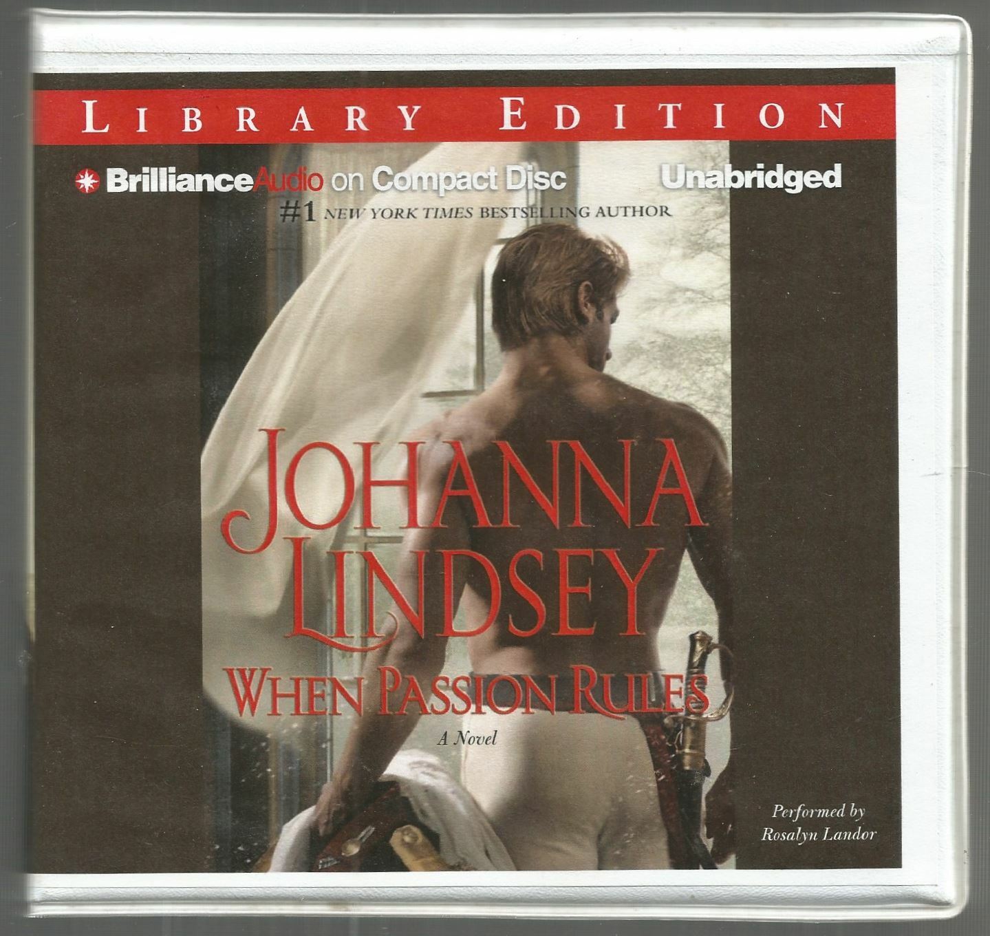 When Passion Rules Johanna Lindsey Unabridged on 9 CDs 10.5 Hours Mint!