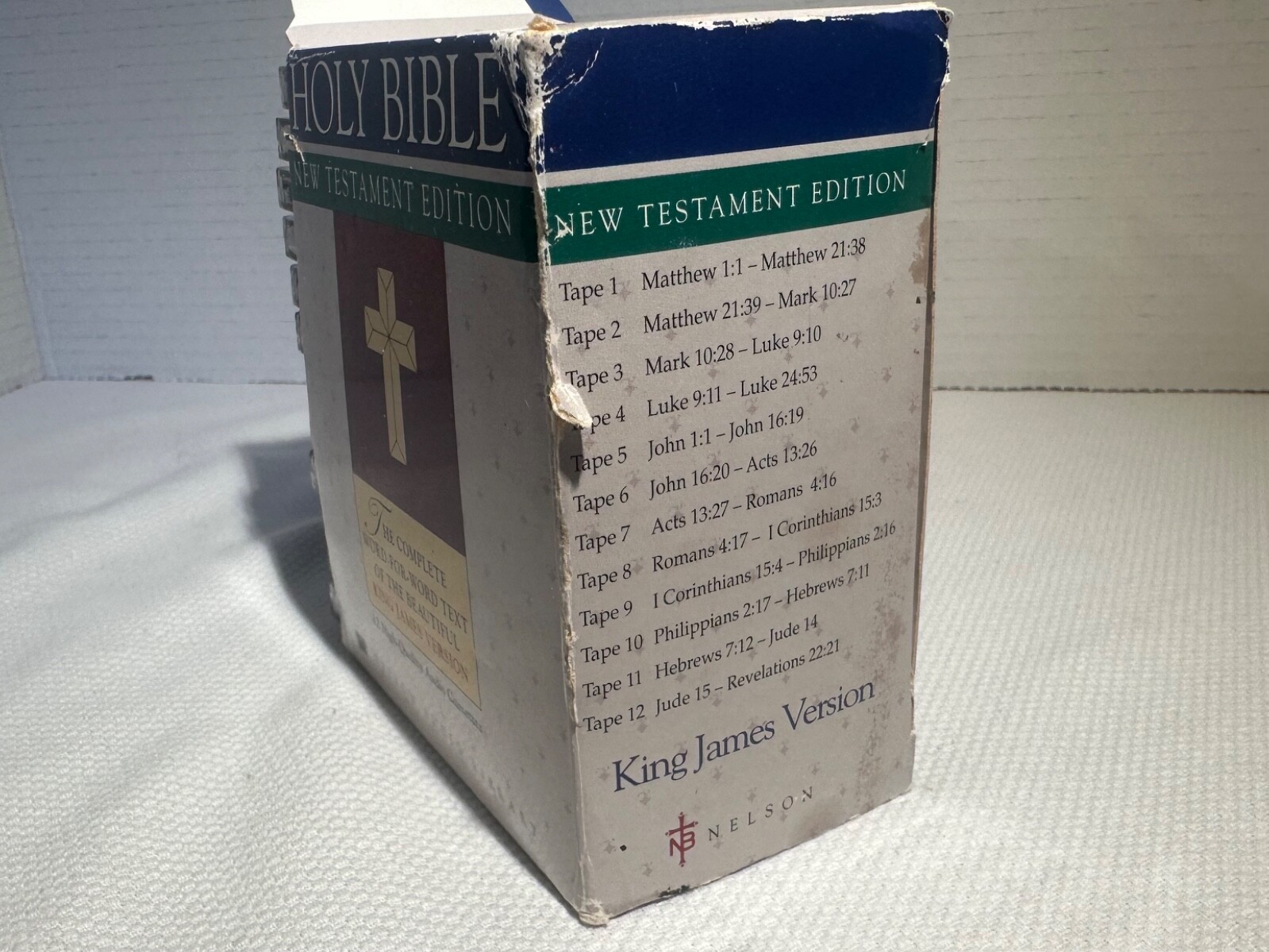 Holy Bible : New Testament — King James Version by Thomas Nelson Audio Cassettes