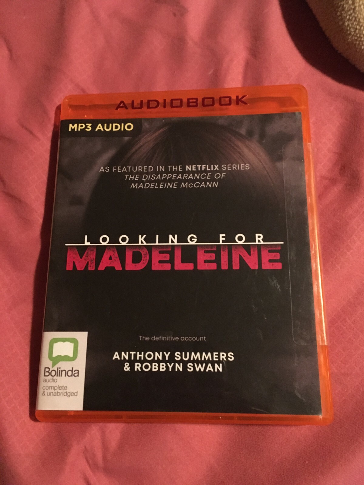 LOOKING FOR MADELEINE Anthony Summers~Robbyn Swan (2019 Audio MP3-CD) Unabridged