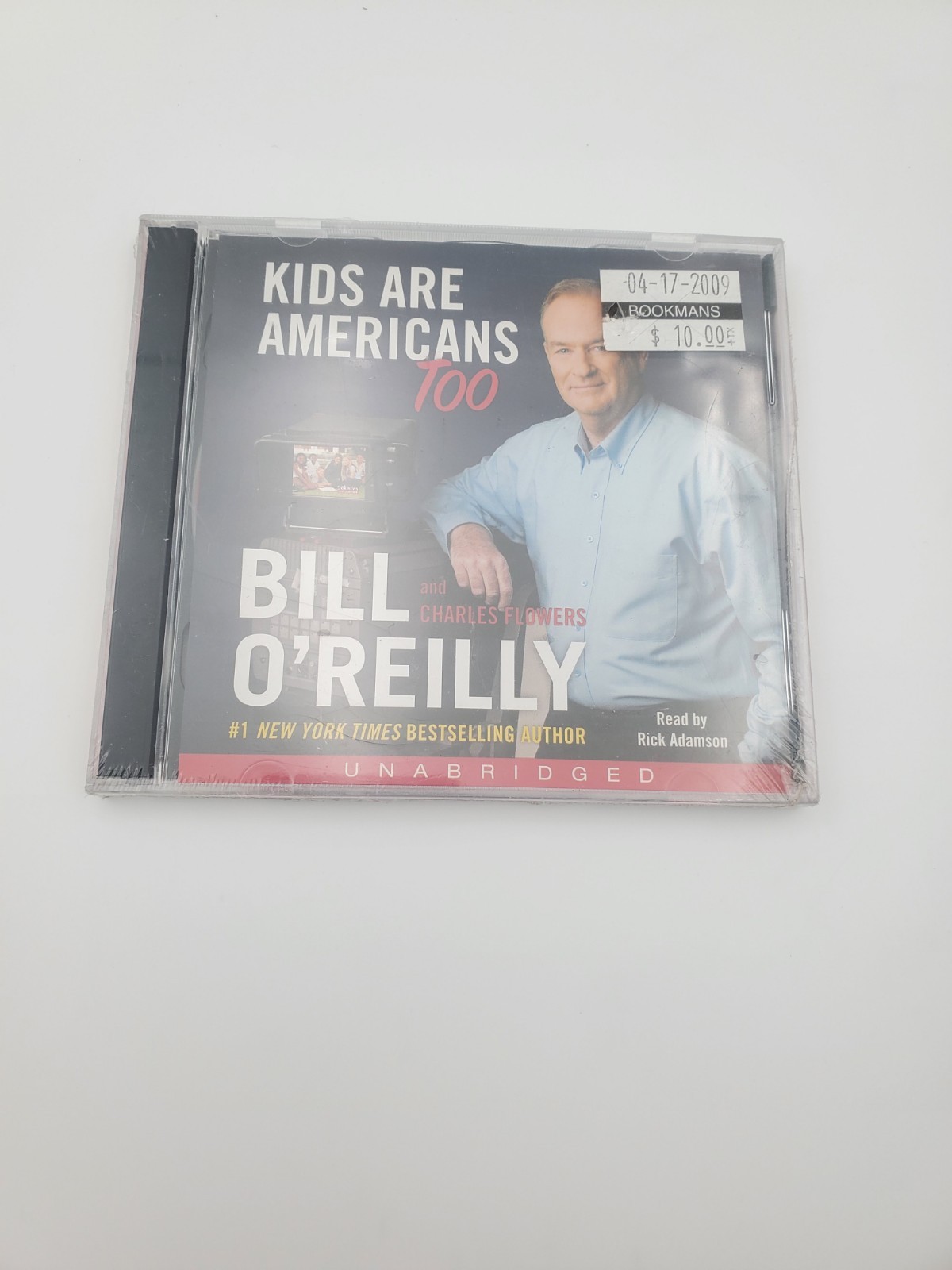 Kids Are Americans Too by Bill O’Reilly (2007, Audio Book, CD) New In Plastic