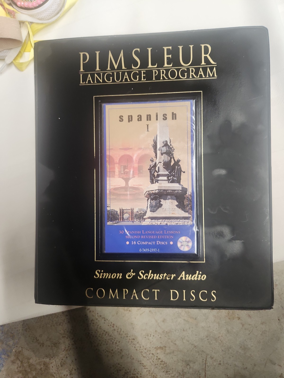 Pimsleur Spanish I Level 1 Language Program CD with Booklet