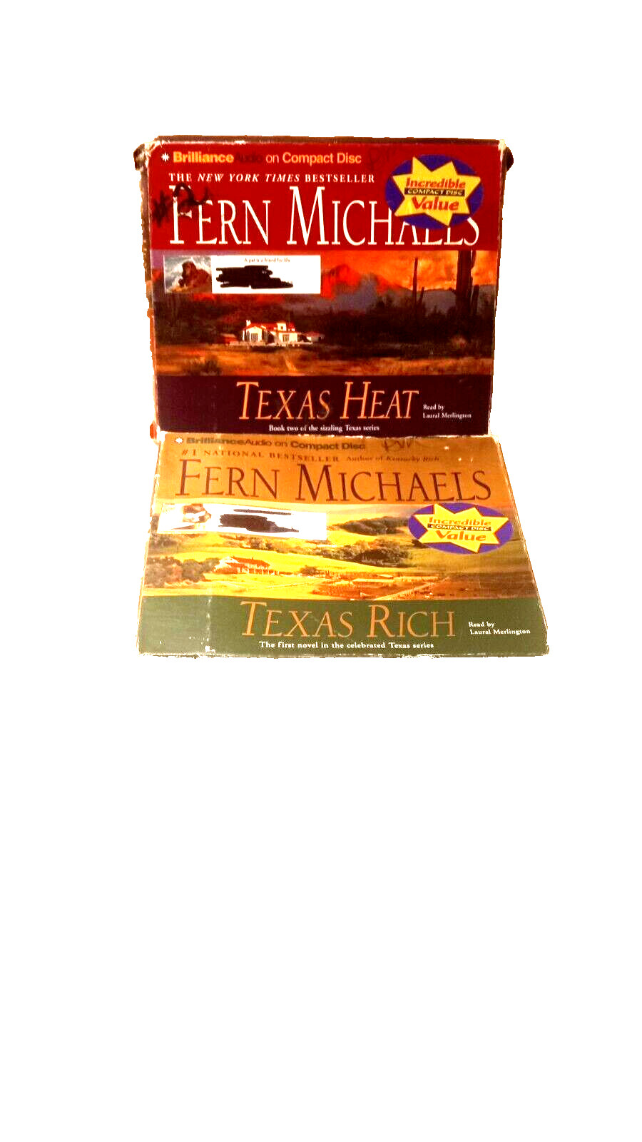 Texas Rich/Texas Heat (Audio books) Two Audio books by Fern Michaels, Abridged,